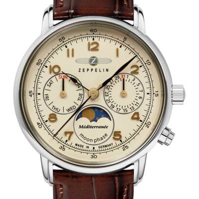Montre Méditerranée Lady Moonphase 9637-5 - Zeppelin