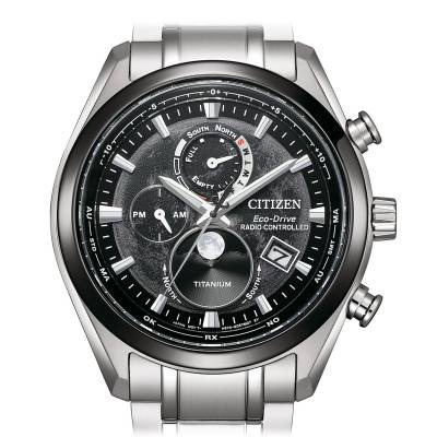 Montre Radio Controlled Moonphase BY1018-­80E - Citizen
