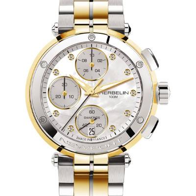 Newport Chronograph 35688BT89 Watch - Herbelin
