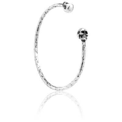 Bracelet Vintage Argent Avec Têtes De Lions - Bijou Occasion, Style Symbolique Et Fort