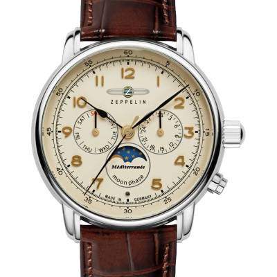 Méditerranée Moonphase 9636-5 Watch - Zeppelin