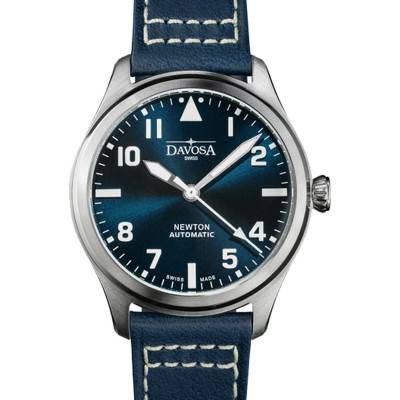 Montre Newton Pilot Automatique Bleue - Davosa