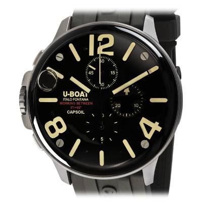 Capsoil Chrono 45mm SS 8111/E Watch - U-Boat