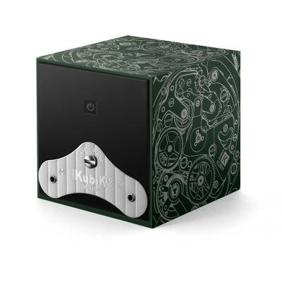 Startbox Movement Green Rotating Watch Winder SK01.STB.002.MVT - SwissKubik