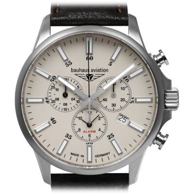 Montre Aviation Alarm Chrono 2880-5 - Bauhaus