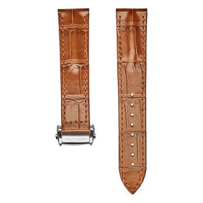 Hamilton Jazzmaster Brown Leather Watch Strap H690324120 - Hamilton