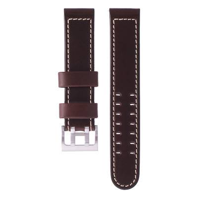 Khaki Aviation Brown Leather Watch Strap H690646104 - Hamilton