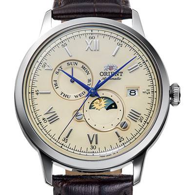Orient Bambino Sun & Moon RA-AK0803Y Watch - Orient