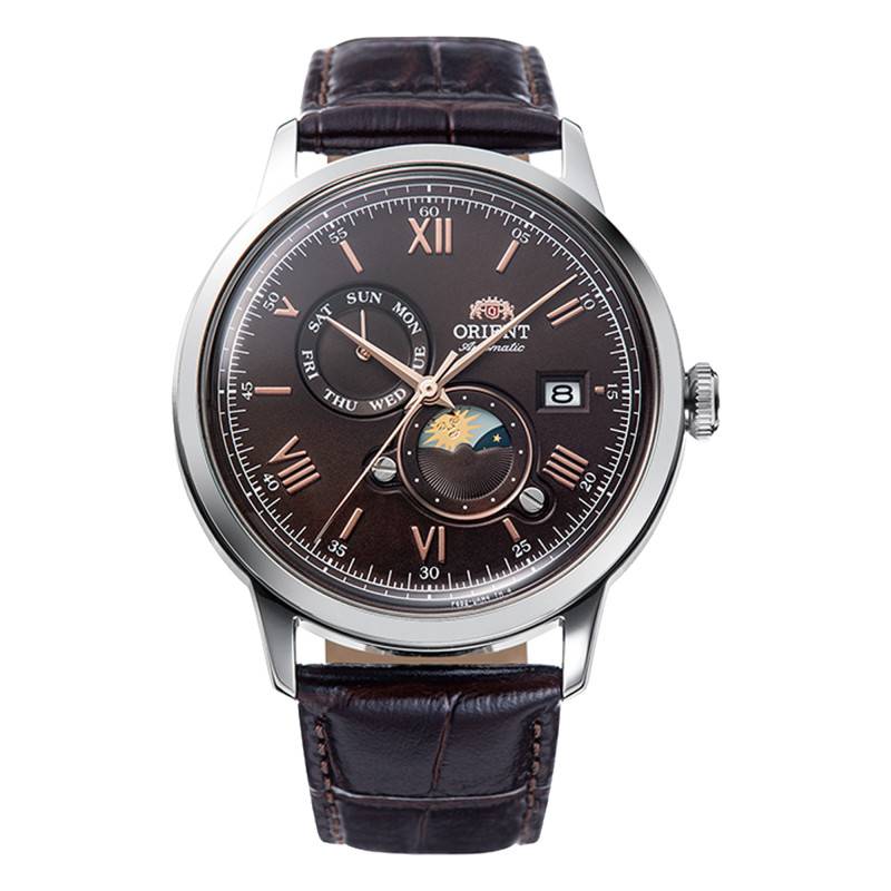 Orient Bambino Sun & Moon RA-AK0804Y10B Watch - Orient