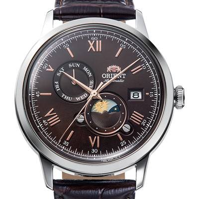 Orient Bambino Sun & Moon RA-AK0804Y10B Watch - Orient