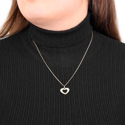 Pendentif Cœur Ajouré, Or Jaune 375 ou 750 - Rosatella