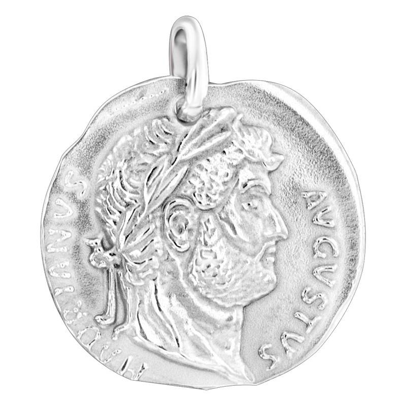 925/1000 Silver Round Augustus Medal, 18 mm Diameter - Emanessence