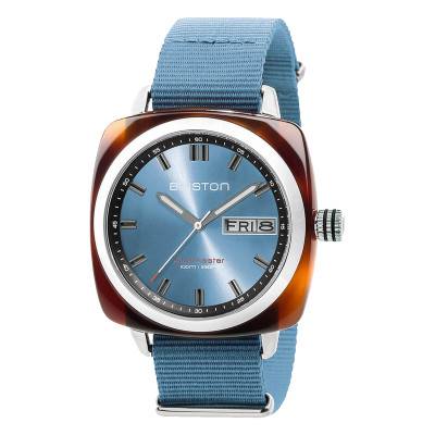 Briston Clubmaster Sport Brown Cellulose Acetate Watch 23342.SA.TS.25.NIB - Briston