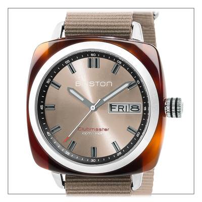 Briston Clubmaster Sport Brown Cellulose Acetate Watch 23342.SA.TS.30.NT - Briston