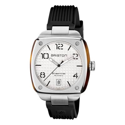 White Streamliner Urban Auto Watch 23640.S.T.2 - Briston