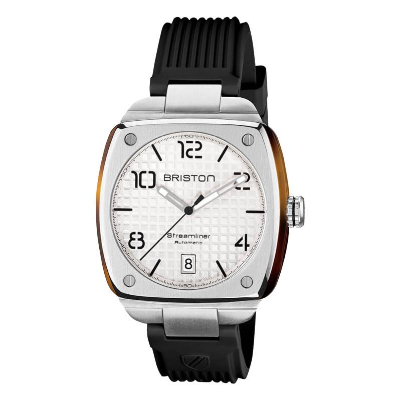White Streamliner Urban Auto Watch 23640.S.T.2 - Briston