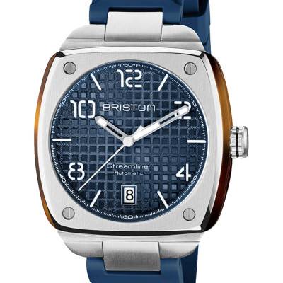 Montre Streamliner Urban Auto Bleu 23640.S.T.15 - Briston