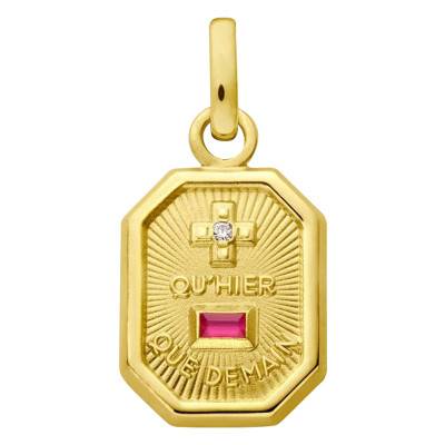 Pendentif Accordeon en or jaune 750 - Ocarat