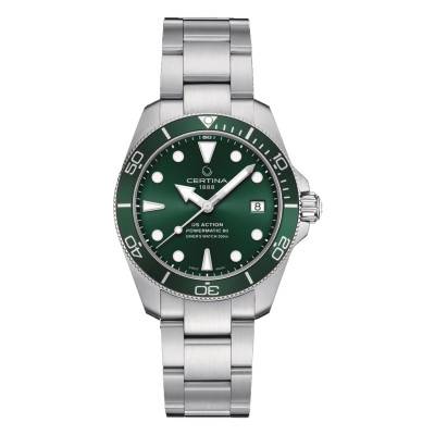 Montre DS Action Diver 38mm Powermatic 80 C0328071109100 - Certina