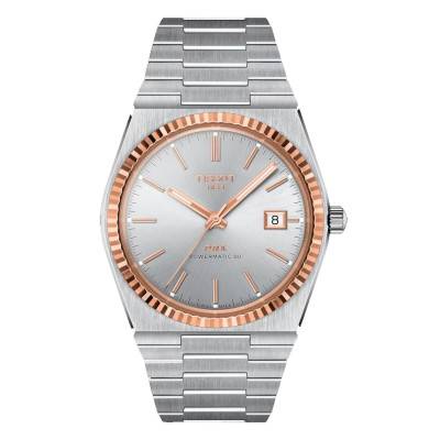 Montre PRX Powermatic 80 Steel and 18K Gold Bezel 40mm T9314074103100 - Tissot