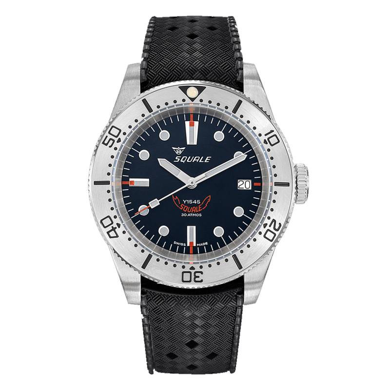 1545 Steel Black Watch 1545SSBK - Squale