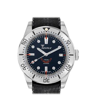 1545 Steel Black Watch 1545SSBK - Squale