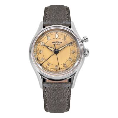 Montre Cricket Classique Brown Khaki 36 mm 100169B87.BAC313 - Vulcain
