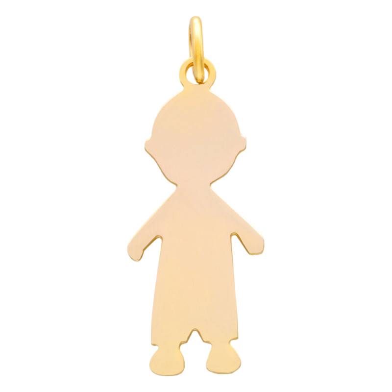 375/1000 or 750/1000 Yellow Gold Boy Pendant - Vandona