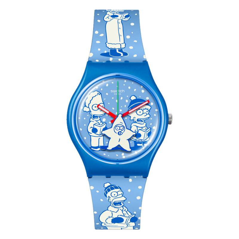 Swatch x The Simpsons Tidings of Joy SO28Z126 Watch - Swatch