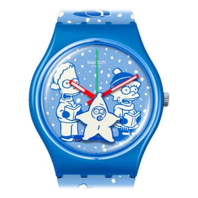 Swatch x The Simpsons Tidings of Joy SO28Z126 Watch - Swatch