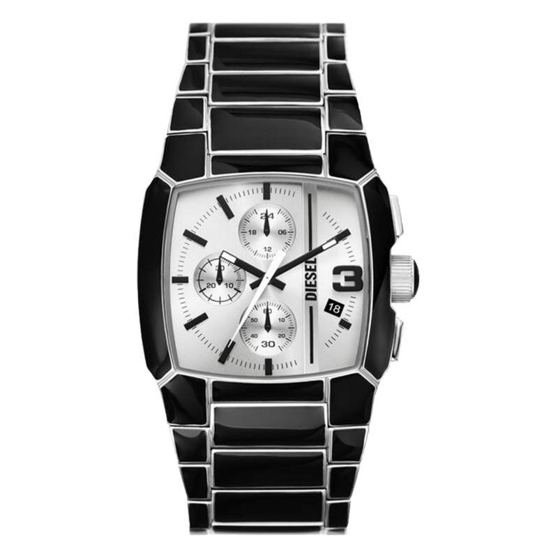 Black Steel Cliffhanger Watch DZ4646 - Diesel