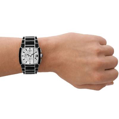 Montre Cliffhanger Acier Noir DZ4646 - Diesel