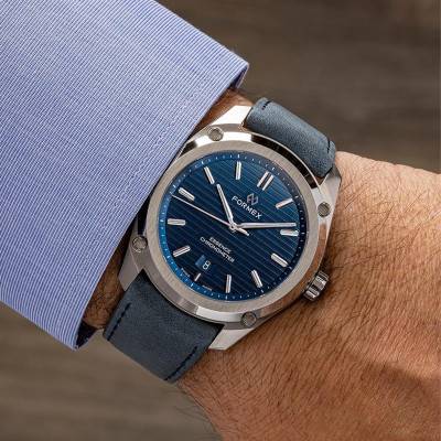 Montre Essence 43mm Bleue 0330.1.6331 - Formex