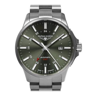 Titanium Aviation Watch 2868M-4 - Bauhaus