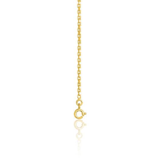 Bracelet Gourmette Vierge Plaqué Or - Maille Forçat - Neuf De Stock Bijouterie
