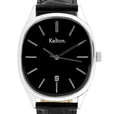 Montre Grande Colorama Noire 9124312 - Kelton