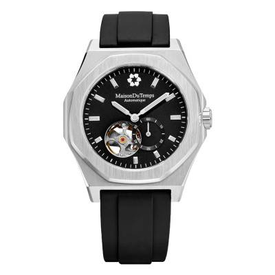 Black Open-Heart MTDelta Watch - Maison du Temps