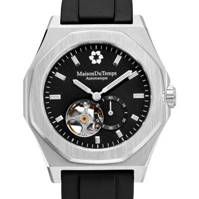 Black Open-Heart MTDelta Watch - Maison du Temps