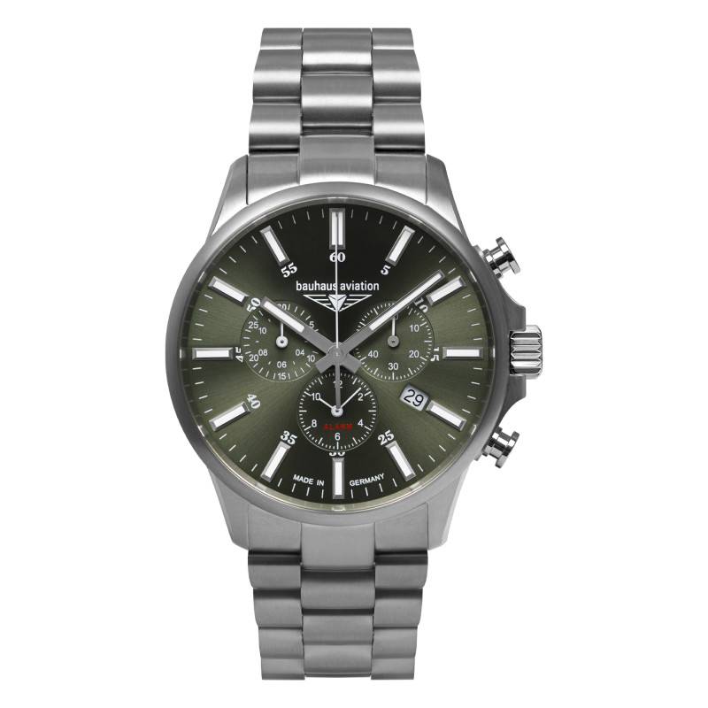 Aviation Alarm Chrono Watch 2880M-4 - Bauhaus