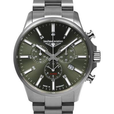 Aviation Alarm Chrono Watch 2880M-4 - Bauhaus