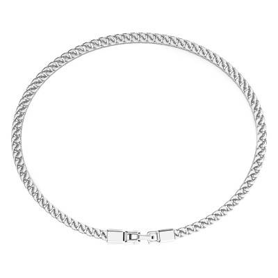 925 Silver Eternity Bracelet, Length 21 cm - EXB897 - Zancan