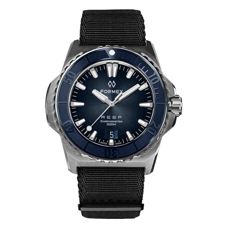 Formex Reef 39.5 mm Automatic Blue Dial COSC 300M 2201.1.6333 Watch - Formex