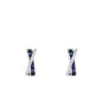 Or Blanc 375, Saphir & Oxydes de Zirconium