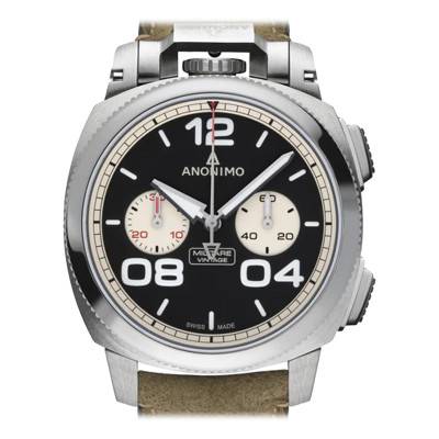 Militare Chrono Vintage Black Newman Montre AM-1122.01.002.A21 - Anonimo