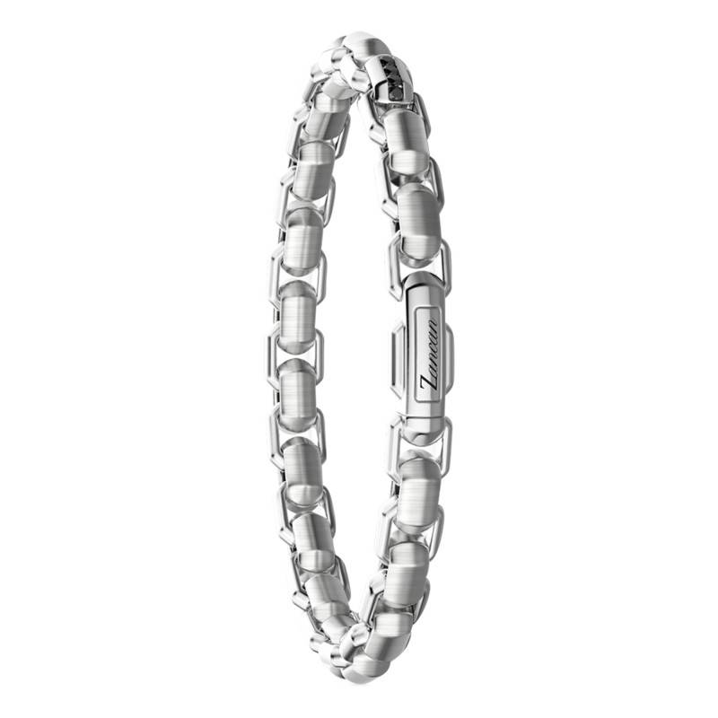 925 Silver Cosmopolitan Luxury Bracelet, 19 cm to 21 cm Length - ESB230 - Zancan