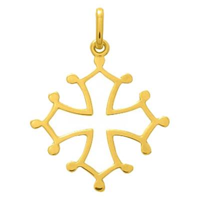 Yellow Gold Openwork Occitan Cross - Emanessence