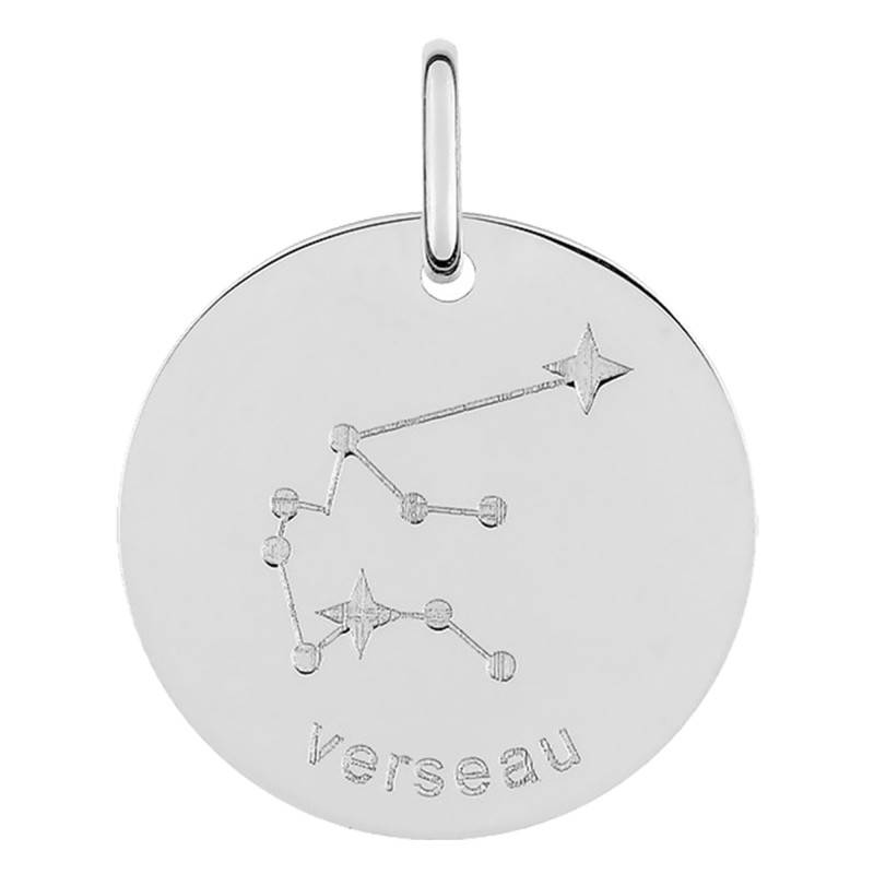 925 Sterling Silver Aquarius Constellation Pendant - Emanessence