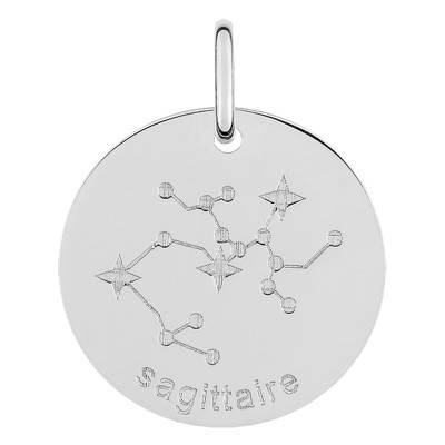925 Sterling Silver Sagittarius Constellation Pendant - Emanessence