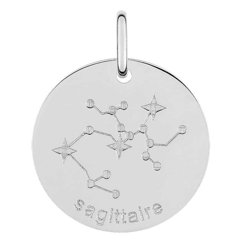925 Sterling Silver Sagittarius Constellation Pendant - Emanessence