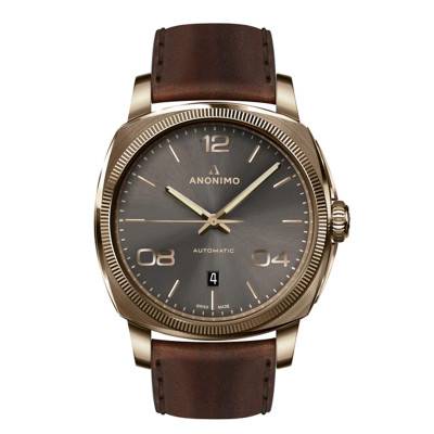Epurato Bronze Galvanic Anthracite Watch AM-4000.04.441.W88 - Anonimo